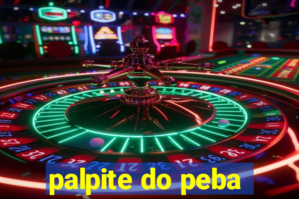 palpite do peba